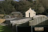 Fowlescombe Barns: View of barn complex